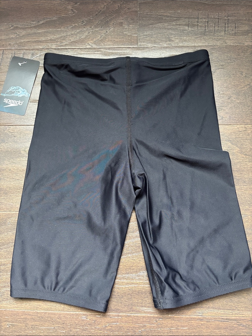 Speedo Power Flex Eco Swim shorts,new black,stretch,race,athletic,performance - Picture 3 of 9